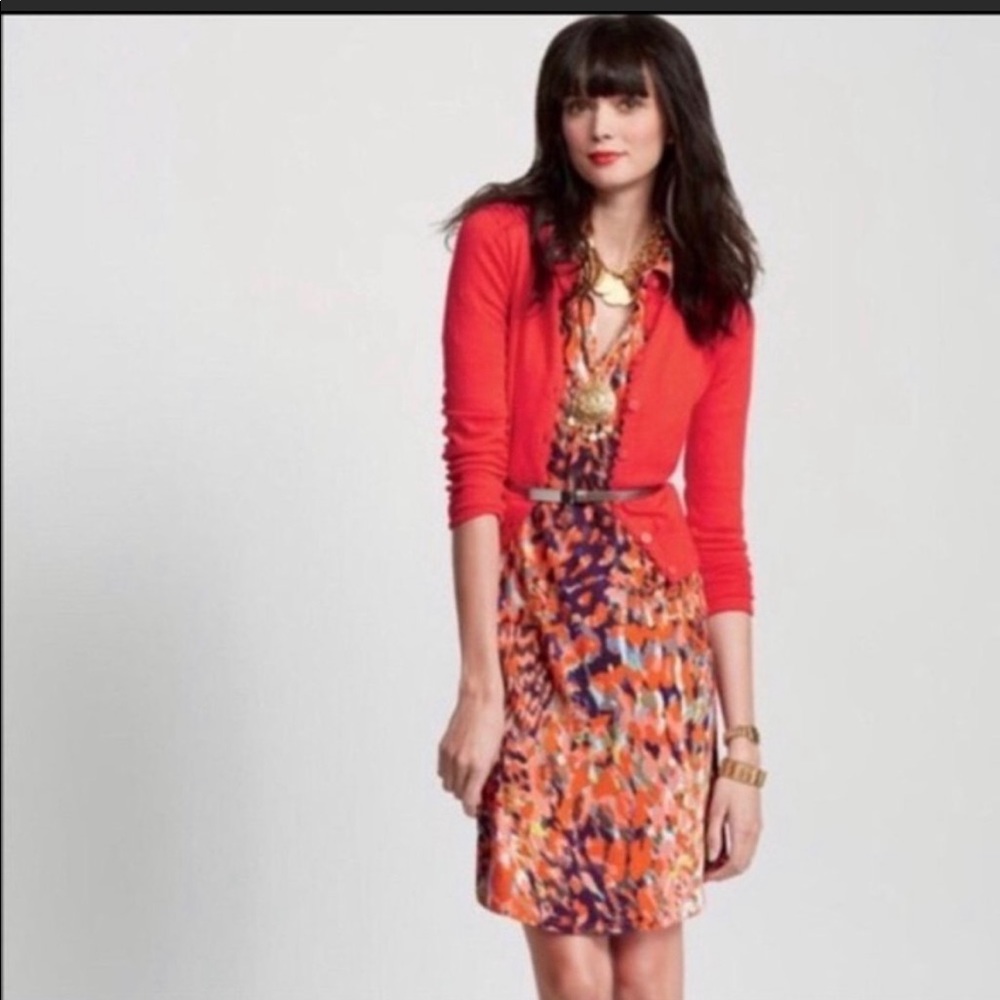 Cabi watercolor dress